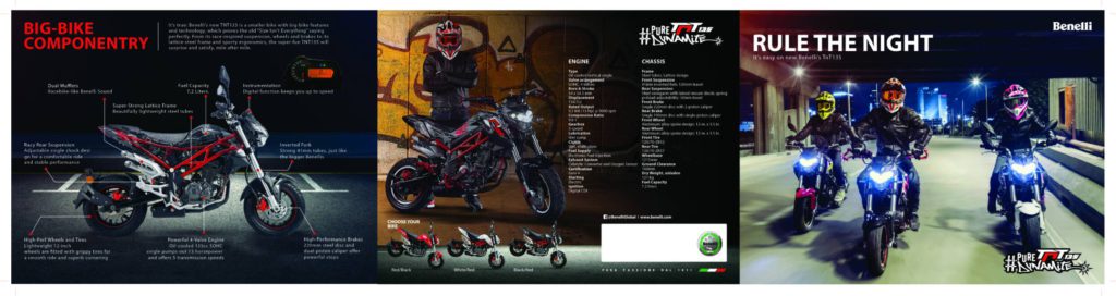 BENELLI-TNT135規格表