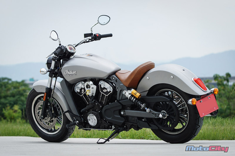 Indian Scout X OHLINS