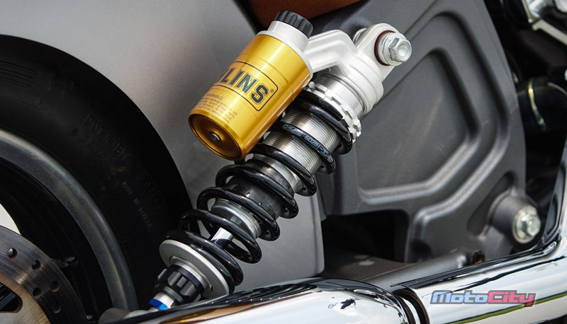 Indian Scout X OHLINS