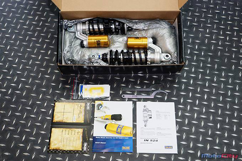 Indian Scout X OHLINS