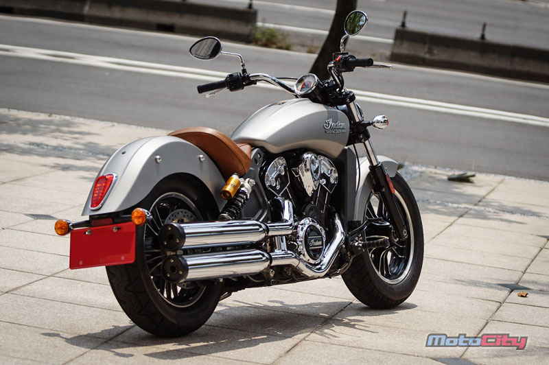 Indian Scout X OHLINS