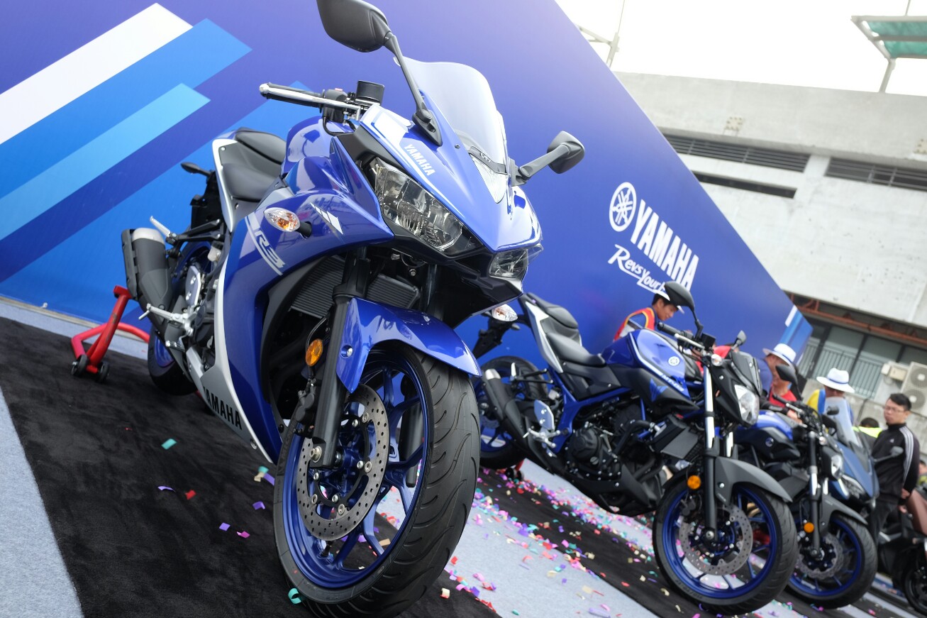 2017YAMAHA MT-03、R3 全額貸30期0利率