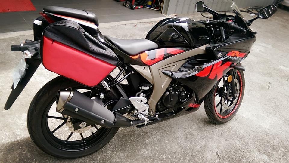 Suzuki GSXR150原廠出品必是精品小魯裝側箱