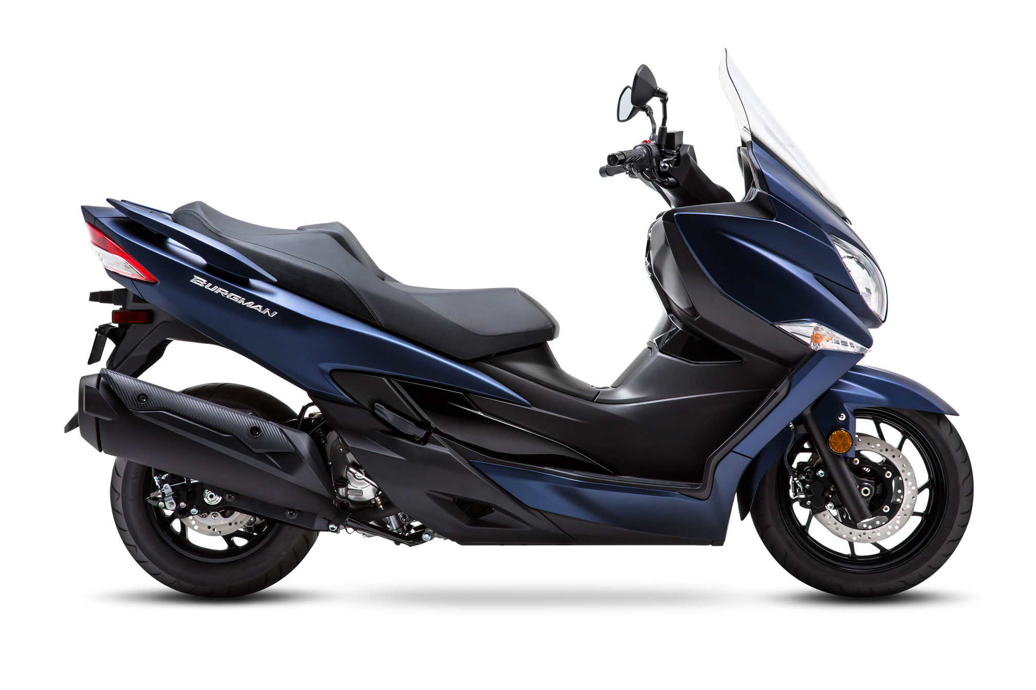 Burgman 400 ABS 新色:消光金屬藍