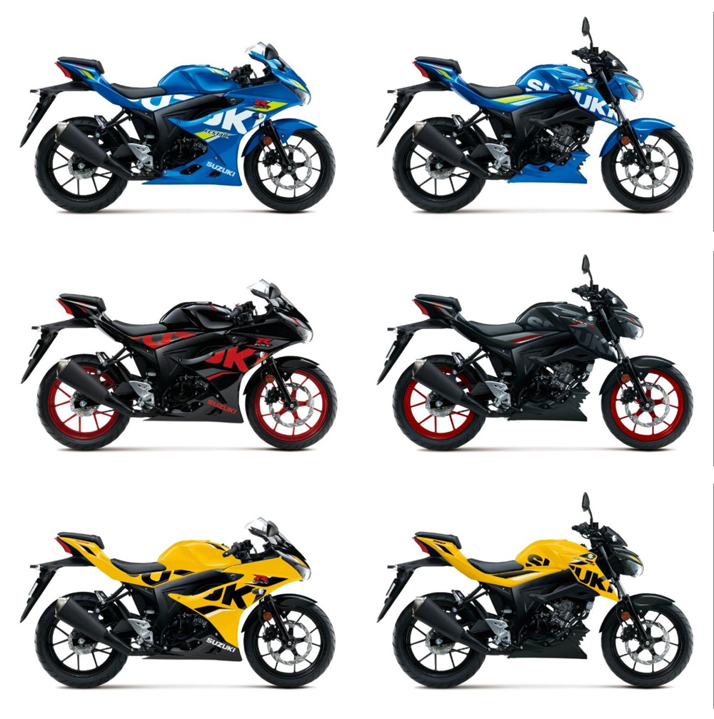 2019式 SUZUKI R150/S150 新色炫麗登場